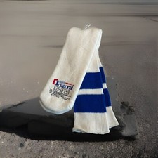 VTG NWT Russell National Sport Tube Socks Striped Acrylic Orlon Royal Size 9-15