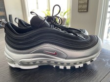 nike 97 silver black