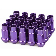 20pcs Aluminum M 12x1.25 50mm Open End Tip Extended Tuner Wheel Lug Nut 20pcs Aluminum M 12x1.25 50mm Open End Tip Extended Tuner Wheel Lug Nut