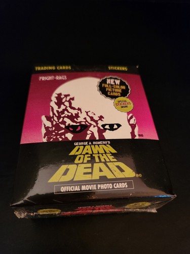 Fright Rags Dawn of the Dead Sealed Factory Box Set Trading Cards - 第 1/3 張圖片