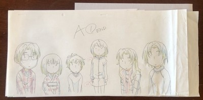 Ghost Hunt - A1 End Pan Genga. Ep. 18 Cut 39B Complete. 