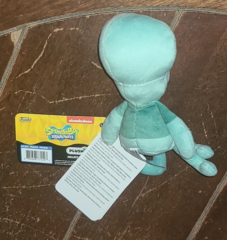 Funko PLUSHIES SpongeBob SquarePants 4" SQUIDWARD Collectible Plush - Image 2 of 2
