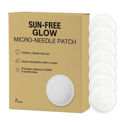 Sun Free Glow Microneedle Patch, langanhaltend feuchtigkeitsspendendes, sonnenlo