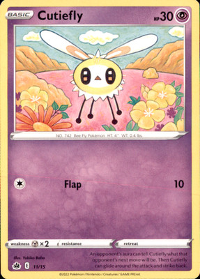 Cutiefly - 11/15 Promo McDonald's Promos 2022 011/015 NM Yukiko Baba 2022