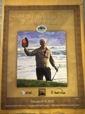 Bill Murray 2012 Pebble Beach Pro-Am Program