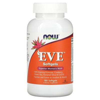 2 X Now Foods, EVE, Superior Women's Multi, 180 Softgels
