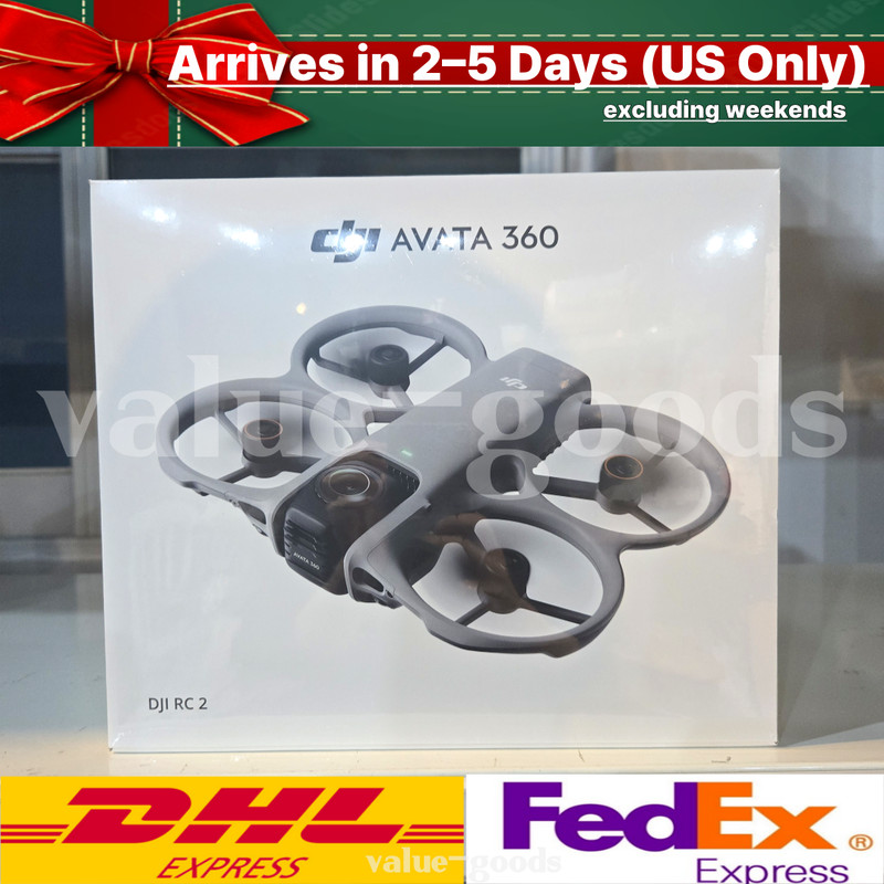 [NEW IN STOCK] DJI Avata 360 FPV Drone 8K Camera + RC2 Controller + 1 Battery