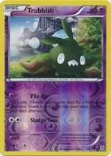 Heavily Played Trubbish - 63/135 - Uncommon - Reverse Holo Pokemon Plasma Storm on eBay