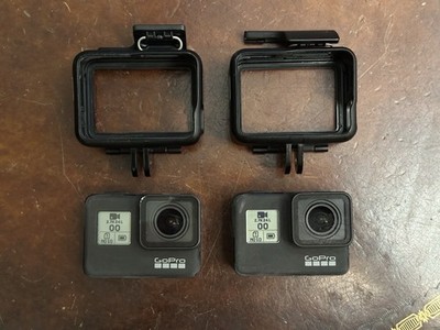 GoPro HERO7 Black Waterproof Action Camera - LOT OF 2