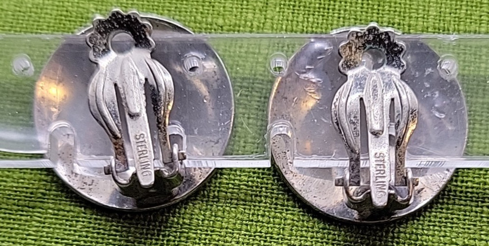 Sterling Silver Round Initial Monogram Engraved C… - image 4