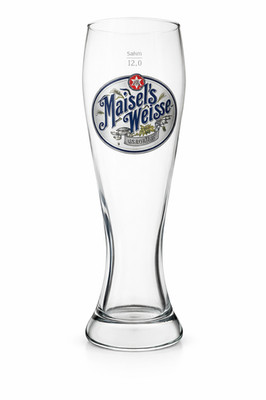 Maisels Weisse Bier Glas '' EDEKA NORDWEST 100 jahre'' Weizen Gläser Hefeweizen