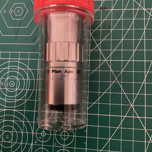 MITUTOYO M PLAN Apo 20x / 0.42 na  F=200 Microscope OBJECTIVE LENS