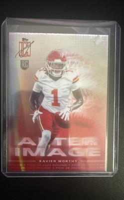 2024 Topps Signature Class - After Image Xavier Worthy #AI-12 (RC)