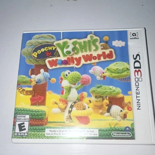 Nintendo Poochy & Yoshi's Woolly World Nintendo 3DS E Platformer amiibo Multi