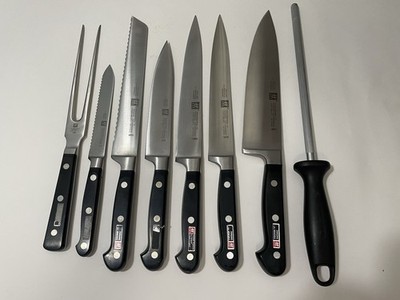 ZWILLING J.A. Henckels Professional -S- 7 pc Knife LOT   Germany