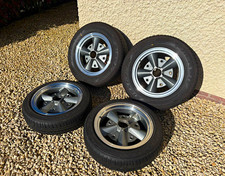 Flat 4 Enkei VW Aircooled beetle split screen bay wheels With Tyres
