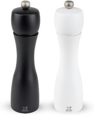 - Set Macina Sale E Pepe Tahiti Da 20 Cm - Pepe Nero E Sale Bianco Inclusi - Sis