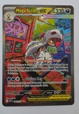 Mega Scrafty ex 285/217 Me: Ascended Heroes Holo
