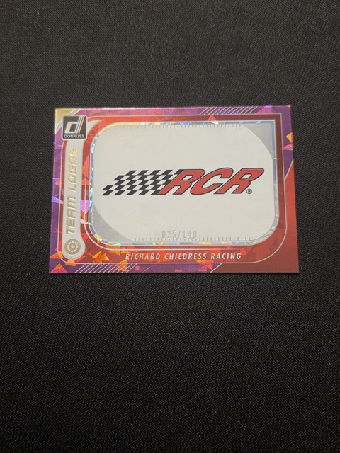 2026 Panini Donruss Racing Team Logos #10 Richard Childress Purple Ice SP /149