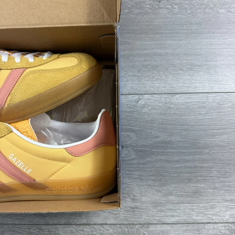 Adidas Gazelle Indoor ‘Semi Spark / Wonder Clay’ - Size UK 8.5 / EU 42 2/3 - Image 4 of 4