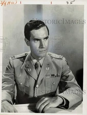 1966 Press Photo Bradford Dillman as Captain David Young on "Court Martial"