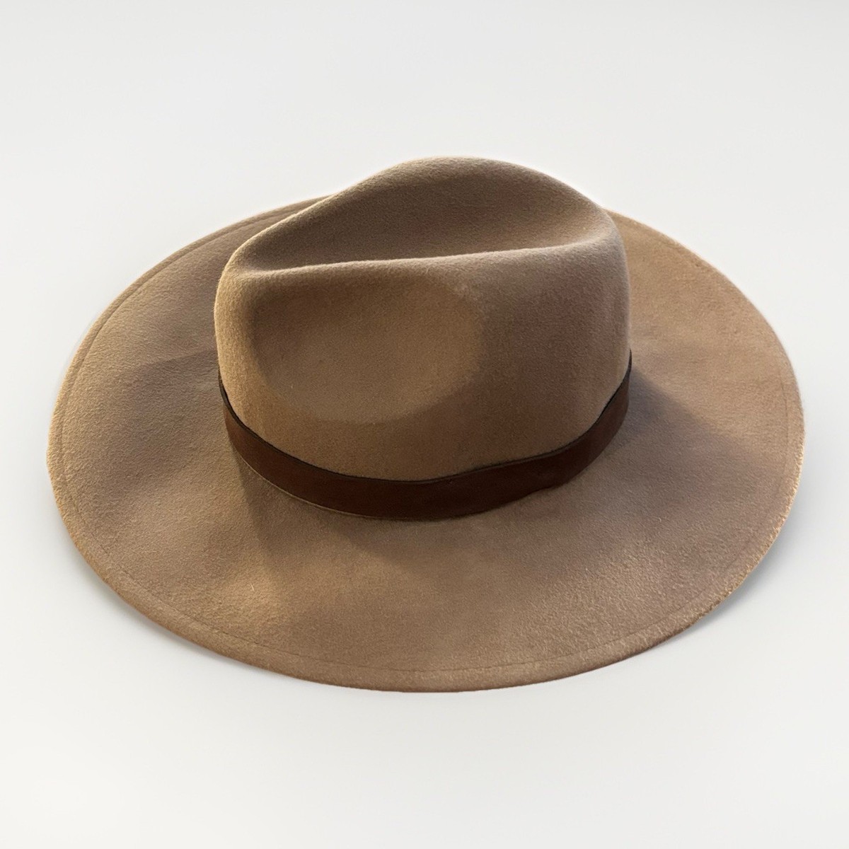 Free People 100% Wool Fedora Bohemian Hat s-l1200.jpg main image 2