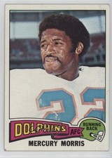 1975 Topps Mercury Morris #475 1lx9