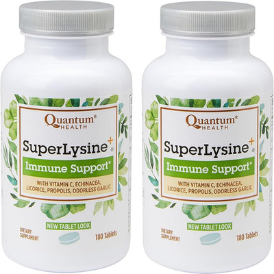 Health Superlysine+ Advanced Formula Immune Support Supplement Lysine 1500 Mg, V