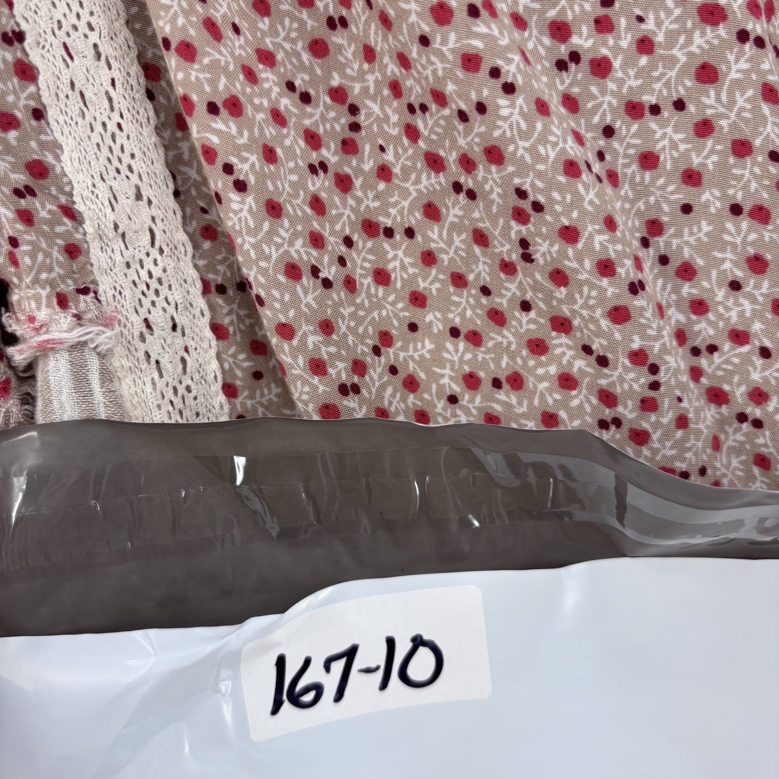 Easel Boho Patchwork Printed Micro Floral Maxi Dr… - image 11