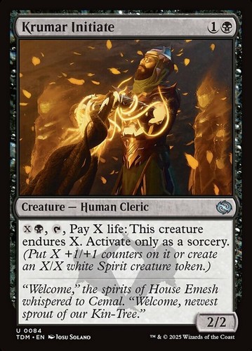 Krumar Initiate 84 Uncommon Tarkir: Dragonstorm