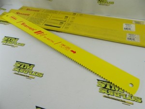 3 NEW!!! STARRETT BI-METAL POWER HACKSAW BLADES 22" X 2-1/8" X 4TPI
