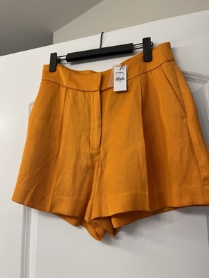 Women s Linen Blend Shorts by Express Size 6