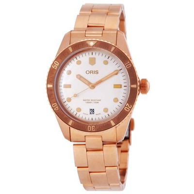 Oris Divers Sixty-Five Date Automatic White Dial Watch 01 733 7771 3151-07 8 19