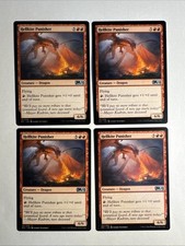 4x Mtg Core Set 2021 M21 Hellkite Punisher NM/M Magic The Gathering