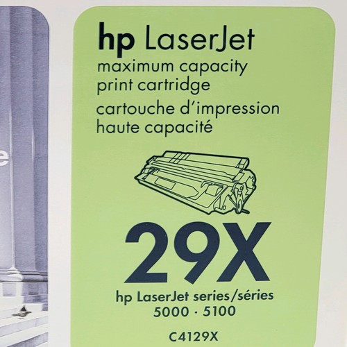 C4129X - Cartuccia toner HP 29X NUOVA HP OEM scatola sigillata in fabbrica LJ 5000 5100 - Foto 22 di 24