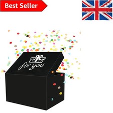 Confetti Explosion Gift Box - Perfect for Birthdays, Weddings, and Anniversaries