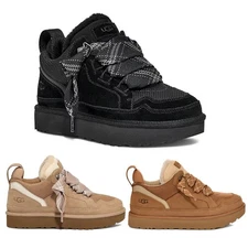 U  G LOWMEL Women's Canvas Suede Sneakers Shoes Sand/Chestnut/Black Size 4-13 ^^