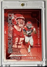 2025 Panini Icon Connections- Patrick Mahomes II/Kareem Hunt #IC-7