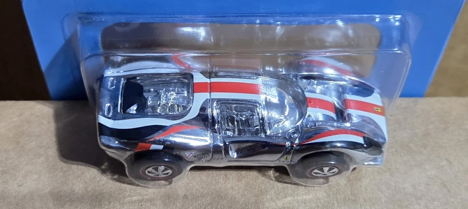 Hot Wheels 2003 Ferrari P4 Super Chromes RLC Red Line Club HWC Car 2 of 4 - Image 3 of 4