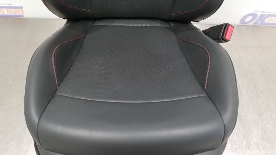 19 ASTON MARTIN VANTAGE MEMORY HEATED COOLED SEAT RIGHT PASSENGER BLACK LEATHER