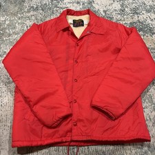 1970s Coach Jacket Sherpa Lined Made In USA Large