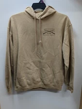 Grunt Style Mens Hoodie Rifle Flag 2.0 Pullover Tactical Army Size L Khaki *Flaw