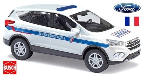 Ford Kuga SUV (C934 - 2008) ""Police Municipale"" - Busch - Echelle 1/87 - Ho