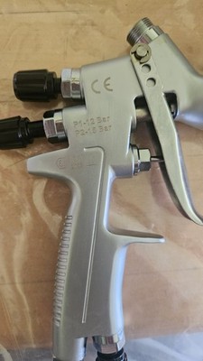 Lisson SRi Pro Mini HVLP Spray Paint Gun 1.3mm Nozzle Auto Car Detail Repair Kit