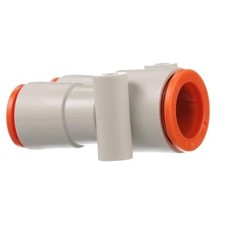 SMC CORPORATION KQ2U11-13A Fitting,diff dia union Y,for 3/8" & 1/2" tube