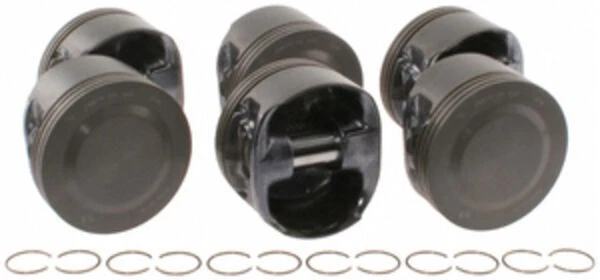 4x PISTON RING KIT 676 13 N0 FOR 4D55-T 2.3L D4BH/D4BF 2.5L 4D56-TD/T 2.5L 4cyl - Image 3 of 4