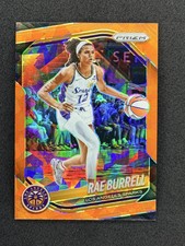Rae Burrell 2025 Panini Prizm WNBA 25 Orange Ice Prizms Los Angeles Sparks