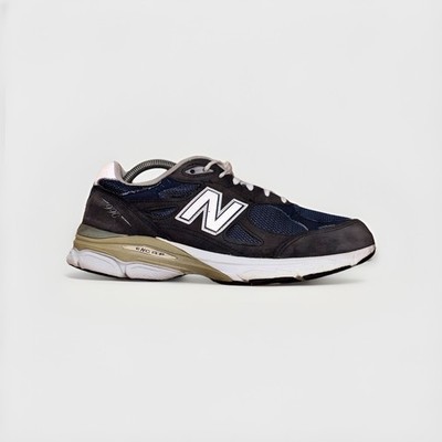 New Balance 990v3 Navy Mens 8.5 D Made In USA Running Shoes Sneakers