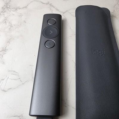 Logitech Spotlight Wireless Pointer Remote Control Black