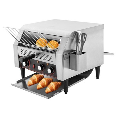 Electric Commercial Restaurant Industrial Conveyor Toaster 450 Slice/Hour 7Speed
